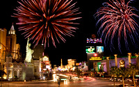 Fireworks, The Strip, Las Vegas