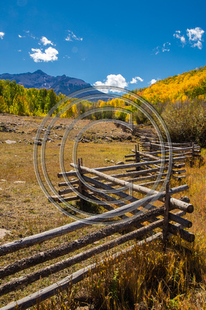 Fence, Last Dollar Road, Colorado