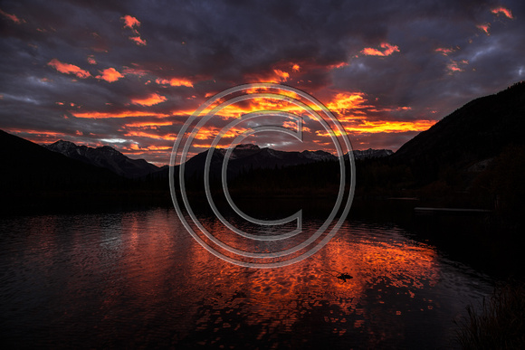 Vermilion Lakes Sunset, Banff National Park